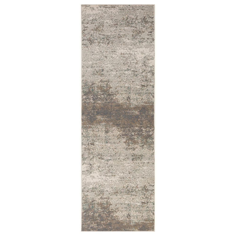 Amer Rugs Alpine 2"7" x 10" Gray Runner, , large