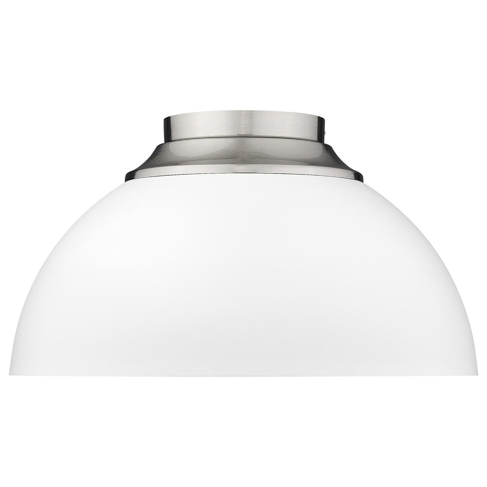 Golden Lighting Zoey Flush Mount in White, , large