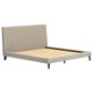 Ashley Cielden King Upholstered Platform Bed with Roll Slats in Tan, , large