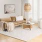 Nourison Pure Patterns Ivory and Grey 8"6" x 11"6" Area Rug, , large