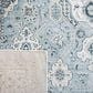 Safavieh Isabella 3" x 5" Blue and Creme Area Rug, , large