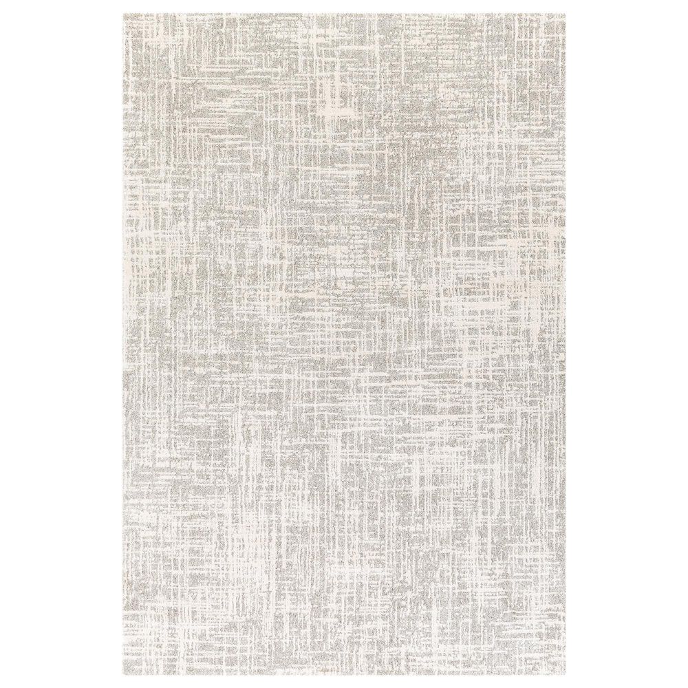 Surya Gavic GVC-2308 9" x 12" Cream, Beige, Light Gray, Taupe and Charcoal Area Rug, , large