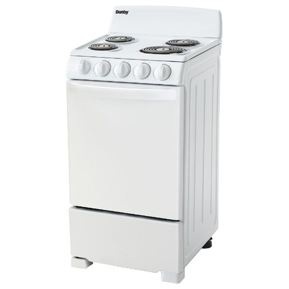 Danby 20" Freestanding Electric Range in White, , large