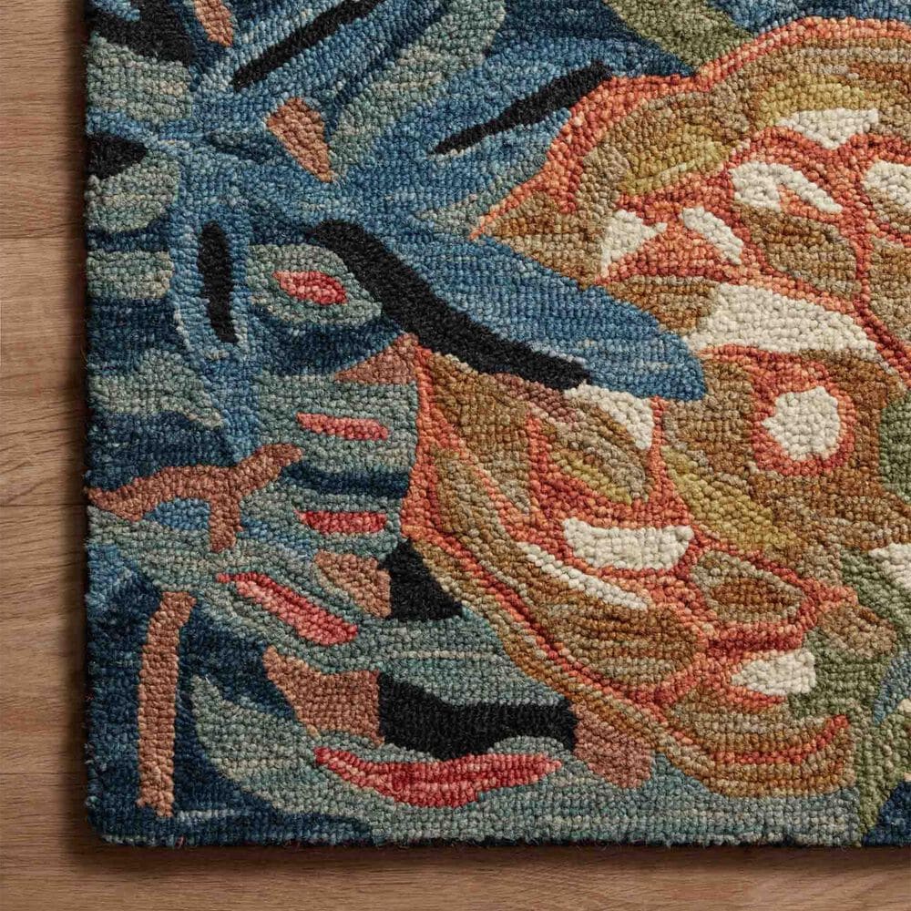 Loloi Belladonna 2&#39;3&quot; x 3&#39;9&quot; Black and Fiesta Area Rug, , large