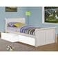 Forest Grove Twin Sleigh Bed in White, , large