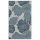 Nourison Garden Oasis Floral Blue 3" x 5" Indoor/Outdoor Area Rug, , large