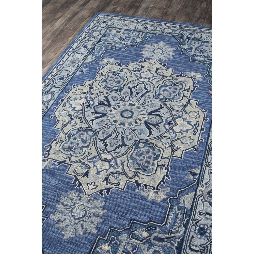 Momeni Ibiza IBI-01 5&#39; x 8&#39; Denim Area Rug, , large