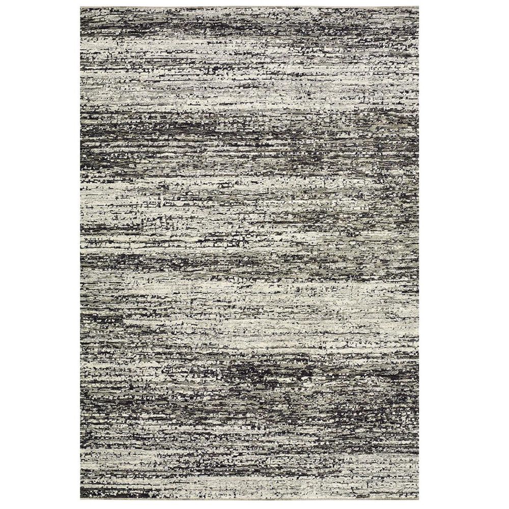 Oriental Weavers Atlas 8037G 10" x 13"2" Ash and Charcoal Area Rug, , large