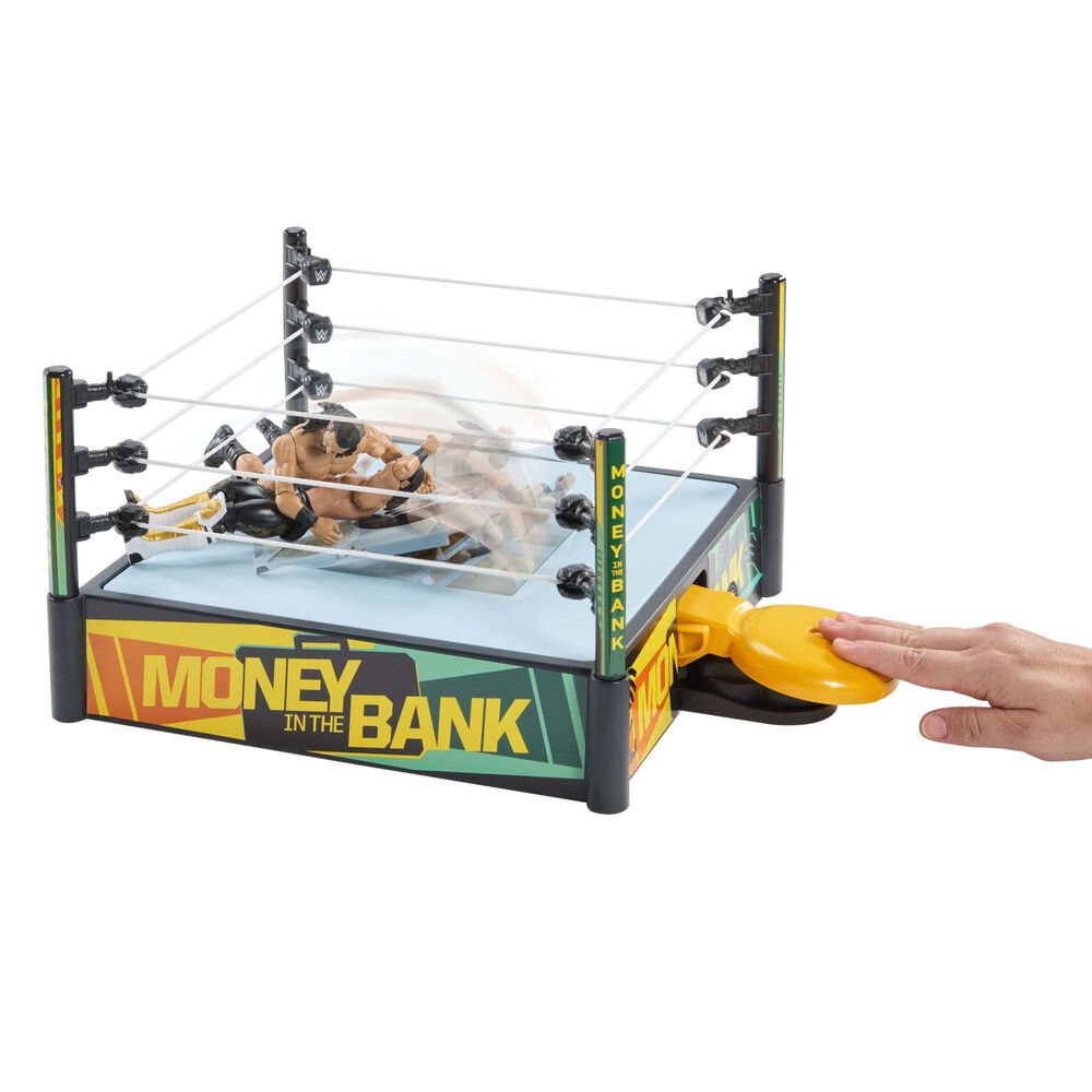 WWE Money in The Bank Cash-In Ring Playset in Multicolor, , large