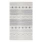 Safavieh Natura NAT856A 5" x 8" Ivory and Navy Area Rug, , large