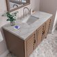James Martin Vanities Portland 48" Single Bathroom Vanity in Whitewashed Walnut with 3 cm Eternal Jasmine Pearl Silestone Top, Rectangular Sink and FreePower Wireless Charger, , large