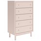 Ashley 5-Piece Full Double Storage Bed Set in Pink, , large