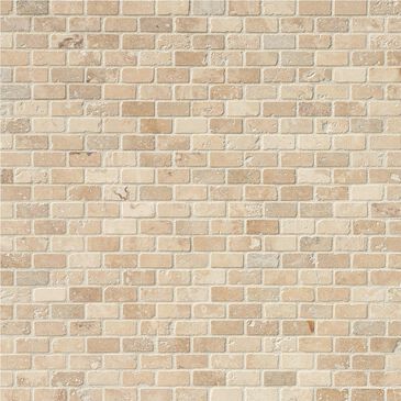 MS International Tuscany Beige 12" x 12" Natural Stone Mosaic Sheet, , large