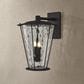 Troy Lighting Jantzen 22" 2-Light Outdoor Wall Sconce in Texture Black, , large