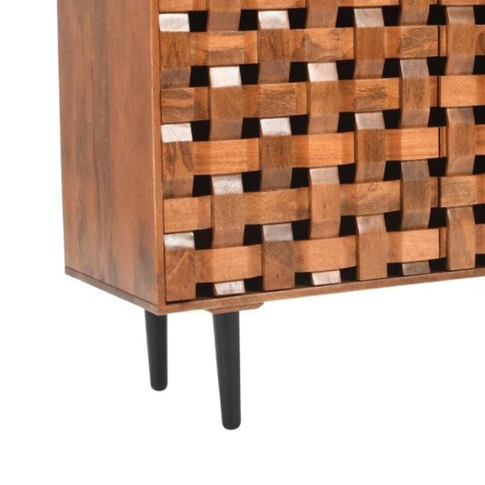 37B Trent 60&quot; Accent Cabinet in Brown, , large