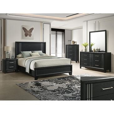 Claremont Charlie 3-Piece Queen Panel Bedroom Set in Charcoal, , large