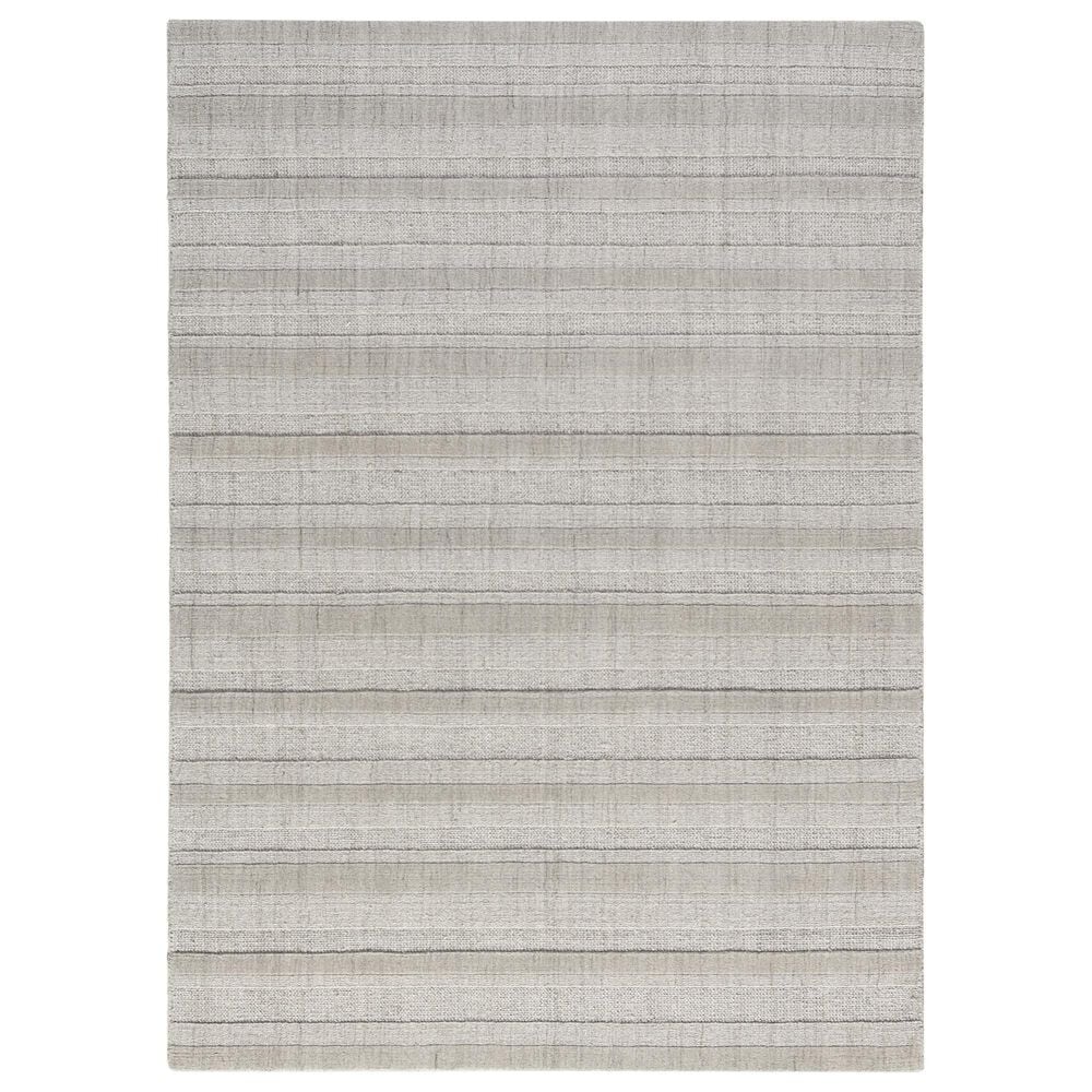 Nourison Pure Multi Weave Grey 5"3" x 7"3" Area Rug, , large