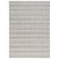 Nourison Pure Multi Weave Grey 5"3" x 7"3" Area Rug, , large