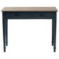 Baxton Studio Dauphine Writing Desk in Blue and Oak, , large
