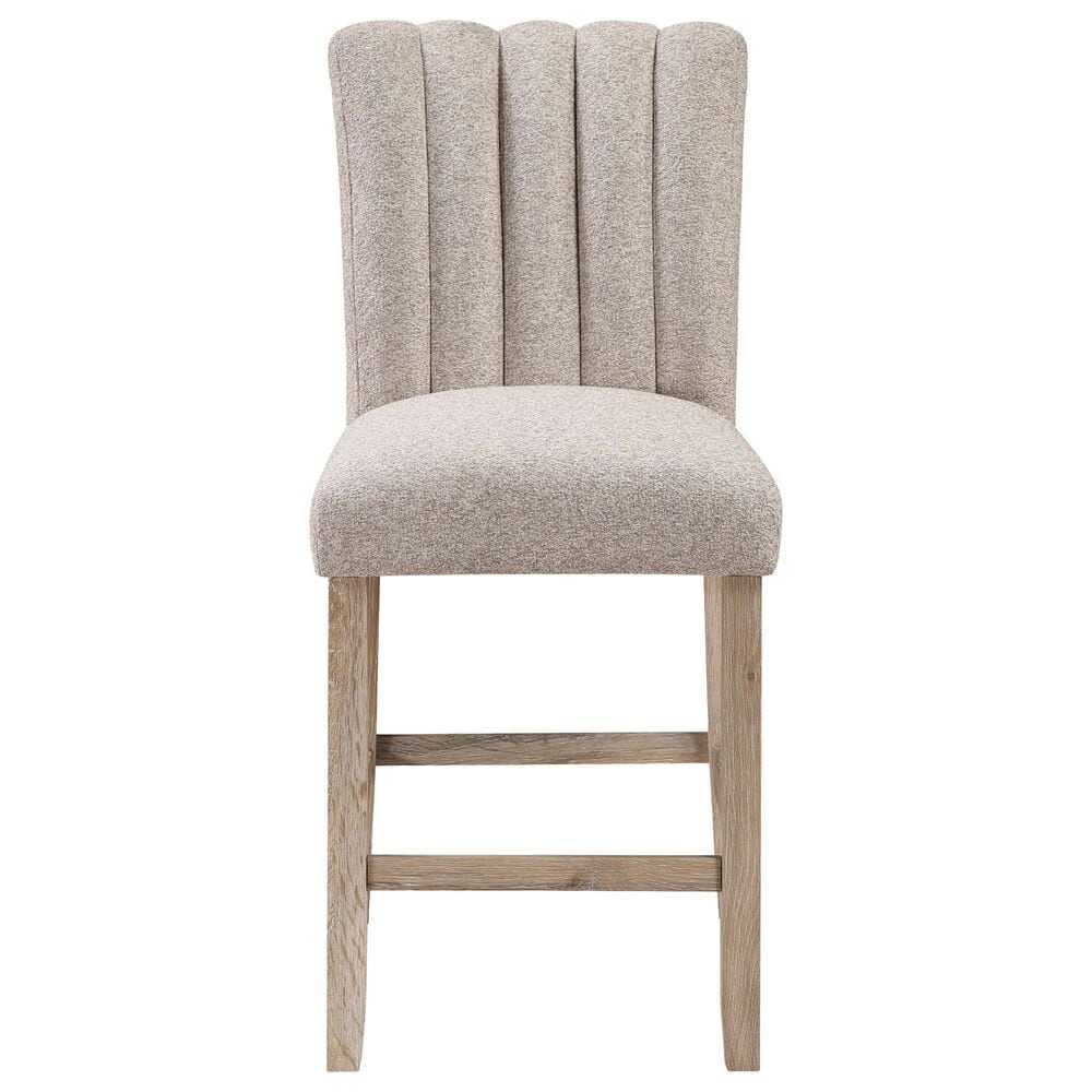 Global Furniture USA Bar Stool with Beige Cushion in Natural, , large