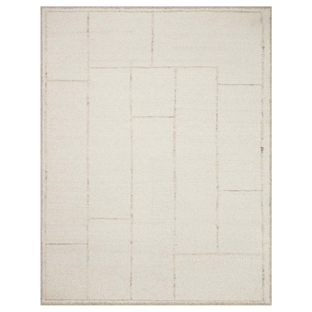 Loloi Wylder 4" x 6" Ivory and Stone Area Rug, , large