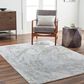 Surya Brunswick Cream, Taupe, Tan, Light Slate, Blue and Gray 9" x 12"2" Area Rug, , large