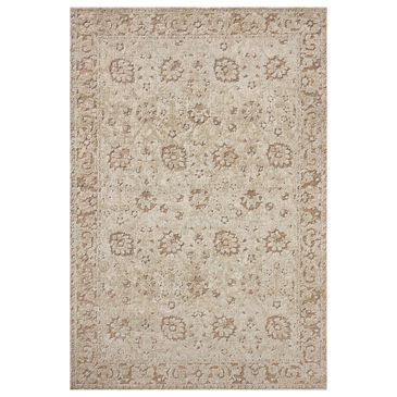 Loloi Percival Natural and Salmon 8"6" x 12" Area Rug, , large