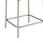 Urban Home Crossroads 2.0 Dion Counter Stool with Natural Light in Brushed Nickel, , large