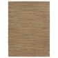 L&R Resources Natural Fiber Striped Multicolor 9" x 12" Area Rug, , large