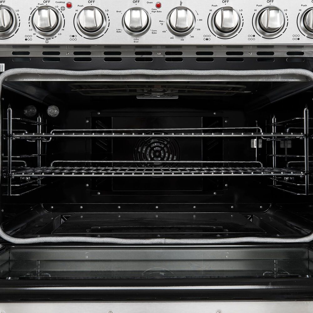 Forno Paolo 36" Freestanding Electric Range in Stainless Steel, , large