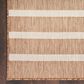 Nourison Positano POS03 Jute and Ivory 6" x 9" Indoor/Outdoor Area Rug, , large