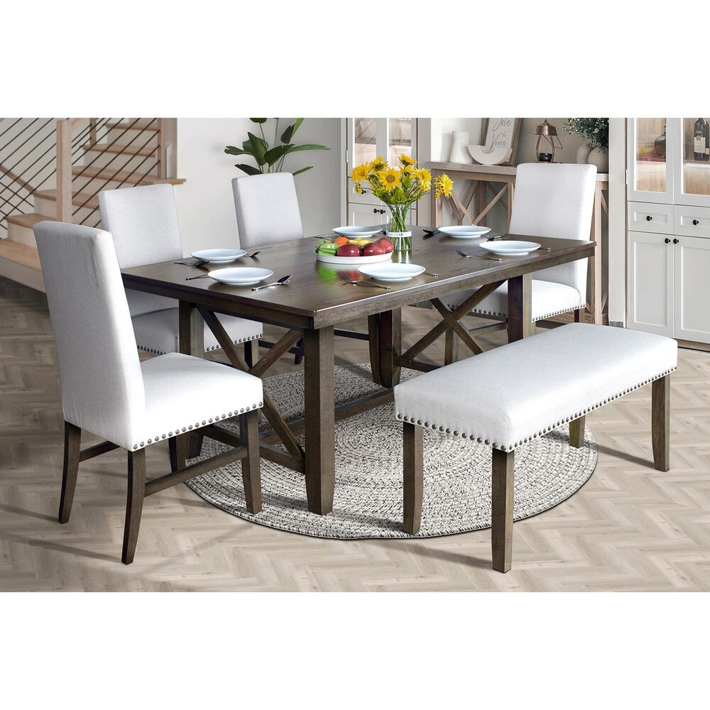 New Heritage Design Julius Side Chair in Walnut Brown, , large