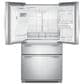 Whirlpool 26.2 Cu. Ft. French Door Refrigerator with External Water and Ice Dispensing System in Stainless Steel, , large