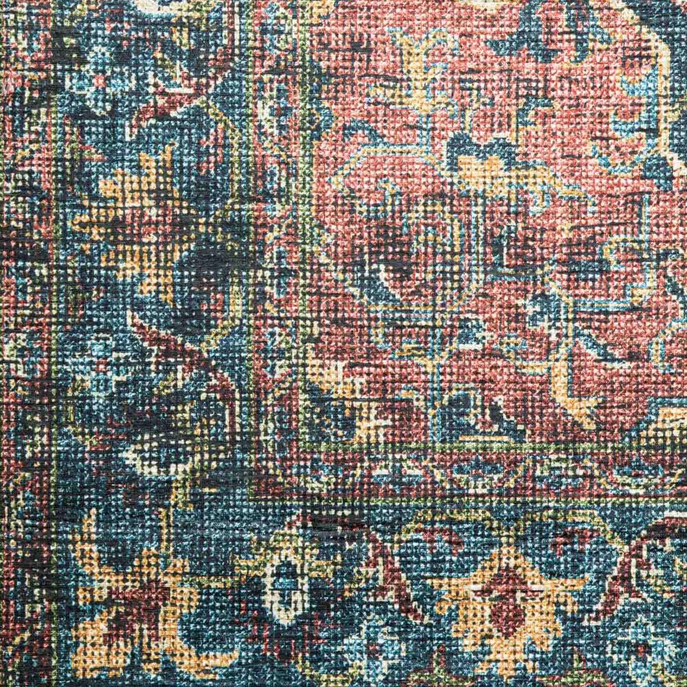 Loloi Skye 6&#39; x 9&#39; Denim and Brick Area Rug, , large