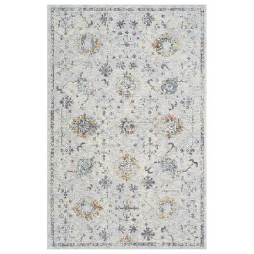L&R Resources Allure 82470GML Gray and Blue 5" x 8" Area Rug, , large