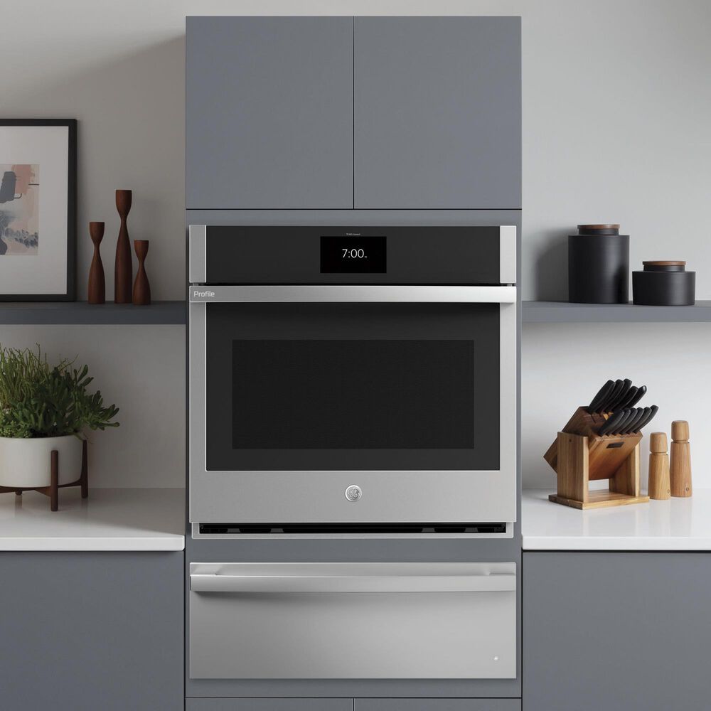 GE Profile 30 " Warming Drawer in Stainless Steel, , large