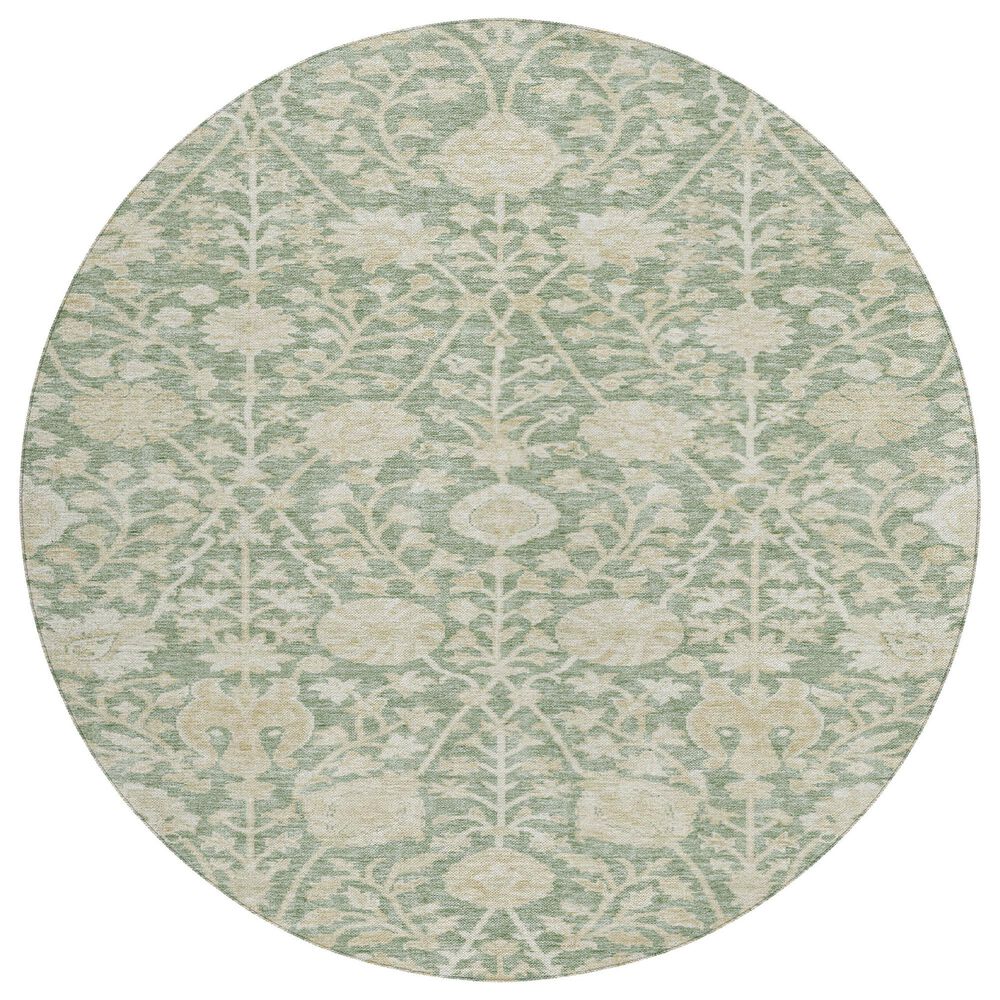 Dalyn Rug Company Solace SL8 8" Round Aloe Area Rug, , large