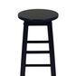 Linon Home Decor Abby 29" Bar Stool in Navy, , large