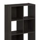 HOMLUX 8-Cube Cubic Shelf Storage Bookcase in Espresso, , large