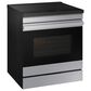 Samsung Bespoke Bespoke 6.3 Cu. Ft. Smart Slide-In Induction Electric Range with Ambient Edge Lighting in Stainless Steel, , large