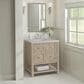 James Martin Vanities Breckenridge 30" Single Vanity in Whitewashed Oak with 3 cm Eternal Jasmine Pearl Quartz Top, , large