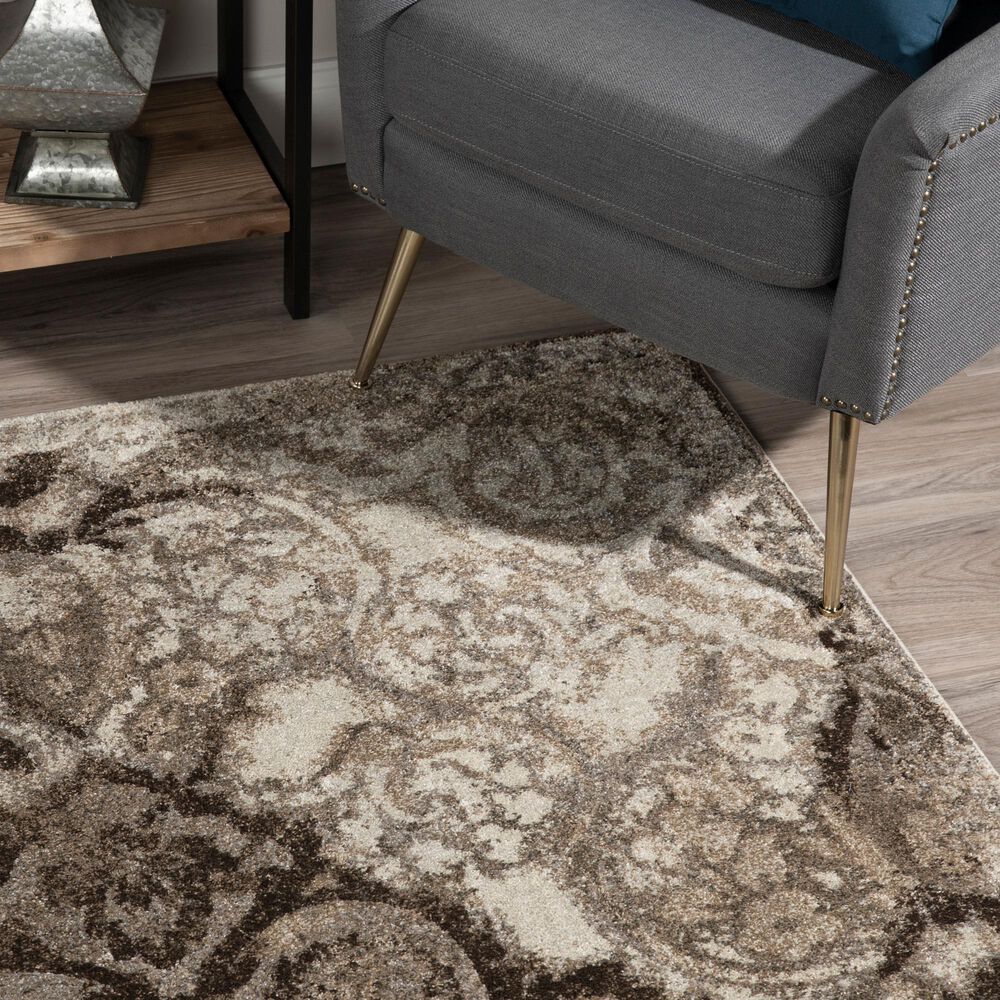 Dalyn Rug Company Antigua AN10 Mocha 9'5" x 13'2" Area Rug, , large