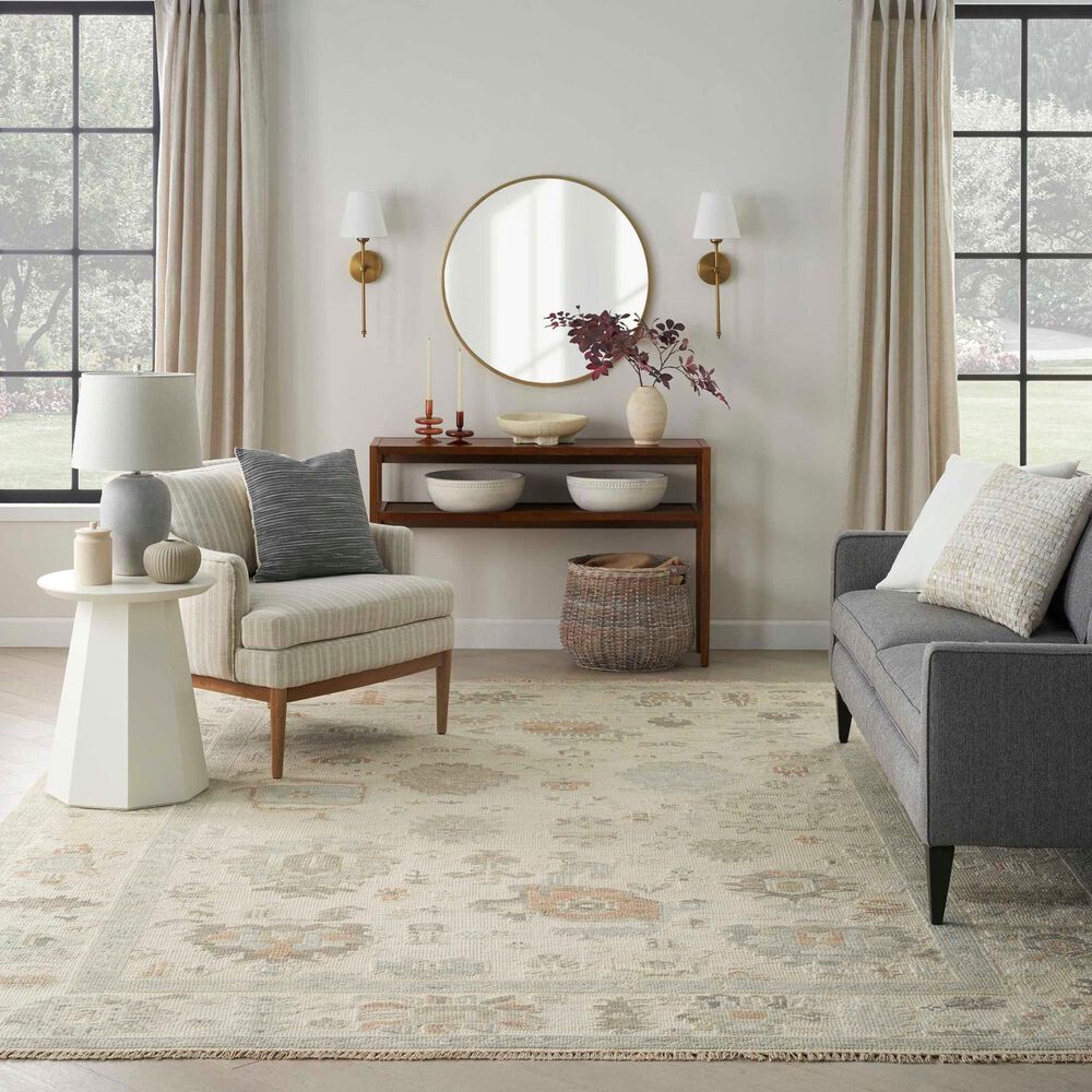 Nourison Whispers 10&#39; x 14&#39; Beige Area Rug, , large