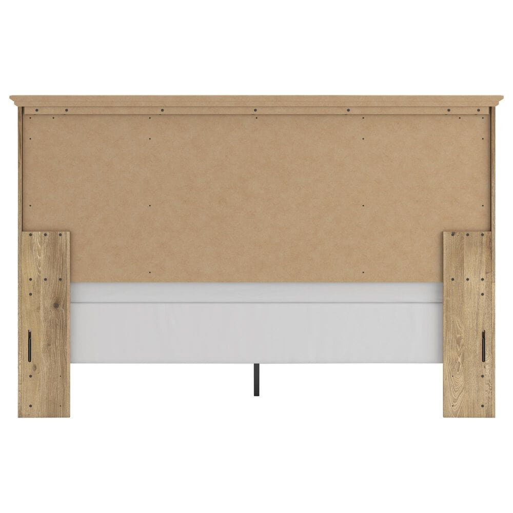 Ashley Makidern King Panel Bed in Tan, , large