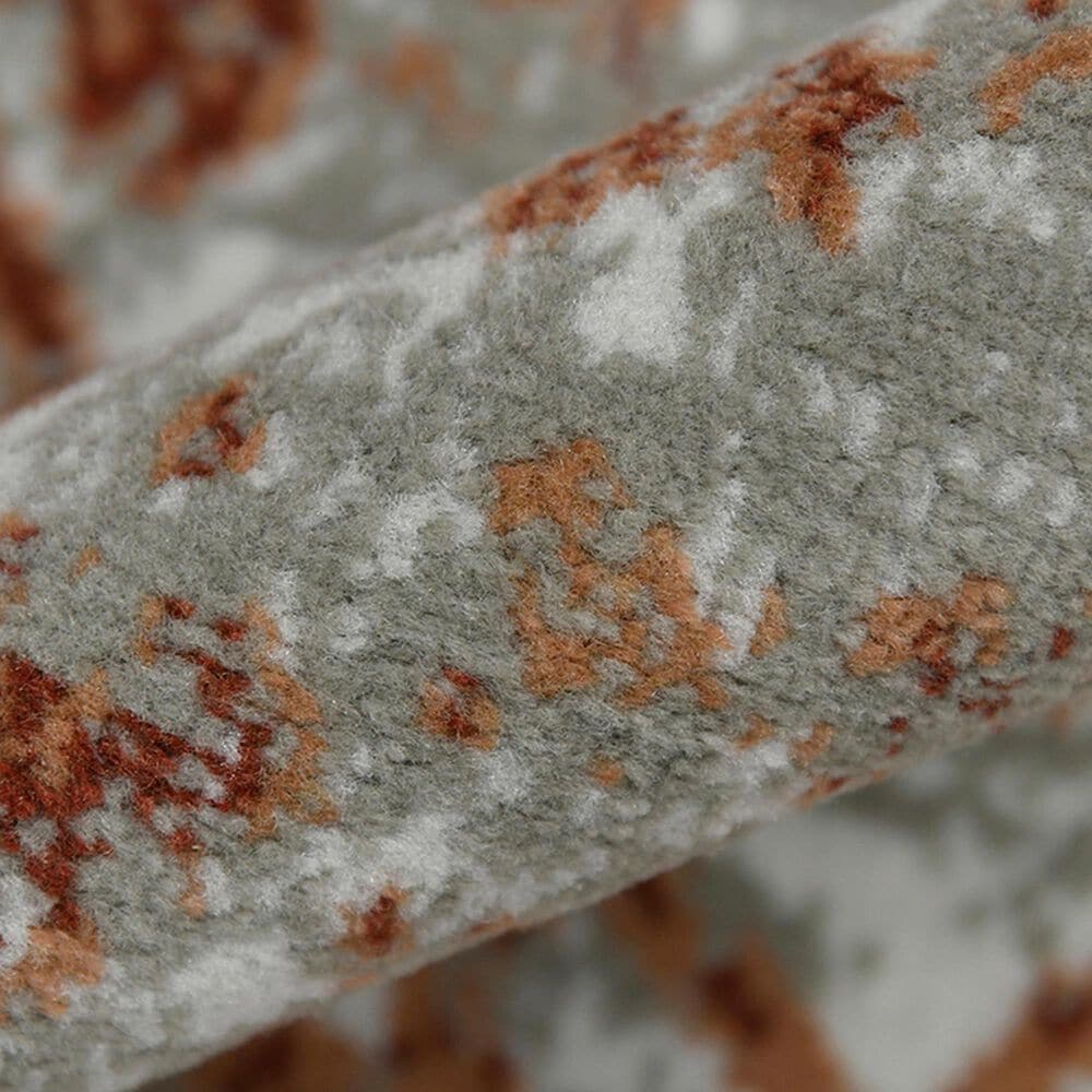 Amer Rugs Alpine 9&#39;2&quot; x 12&#39;2&quot; Orange and Gray Area Rug, , large