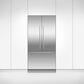 Fisher & Paykel 36" Integrated French Door Panel with 72" High in Stainless Steel, , large