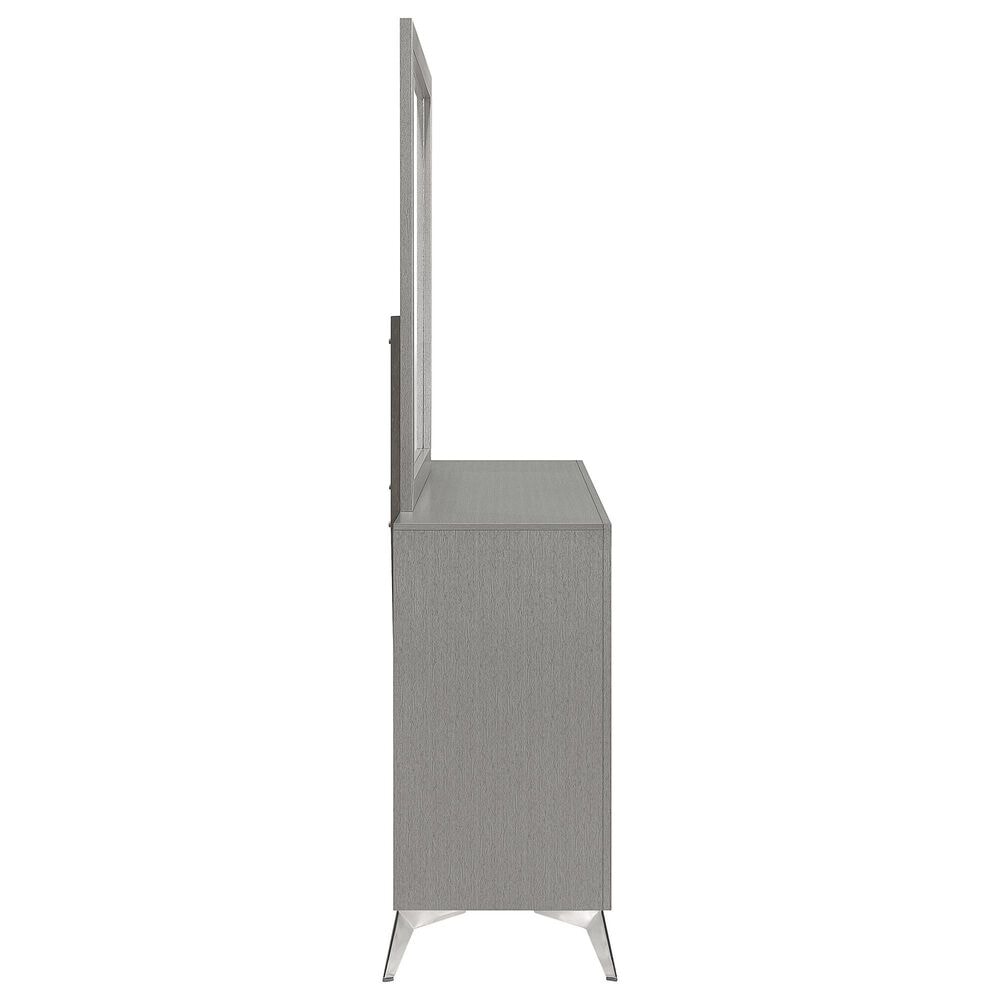 New Heritage Design Huxley Dresser Mirror in Gray, , large