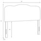 Skyline Furniture Queen Headboard in Velvet Soft Pink, , large