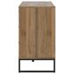 Ashley Deanlow 6-Drawer Dresser in Honey Brown and Dark Pewter, , large