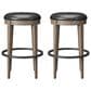 Emerald Home Furnishings Benton Bar Stools in Pecan Brown (Set of 2), , large